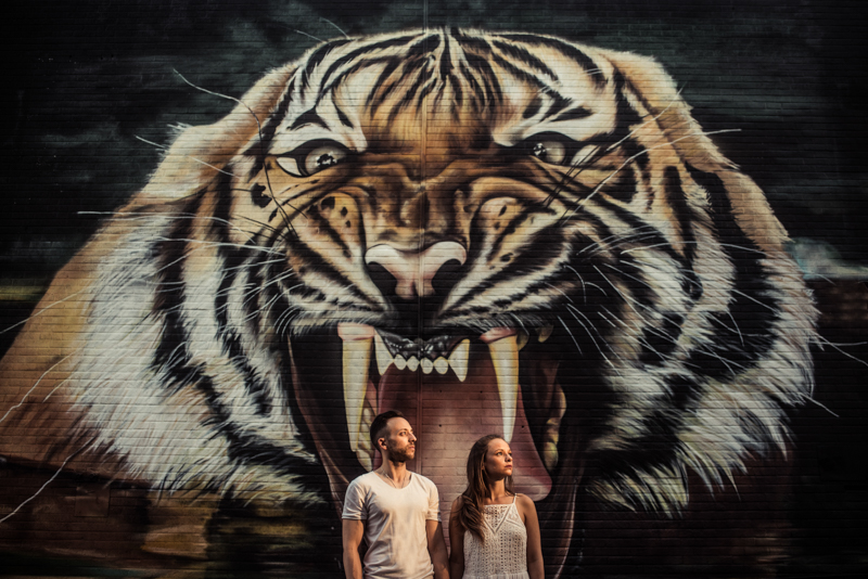 (C) Blake Ezra Photography 2018 26.07.2018 Claire and James Pre Wedding shoot in Shoreditch.